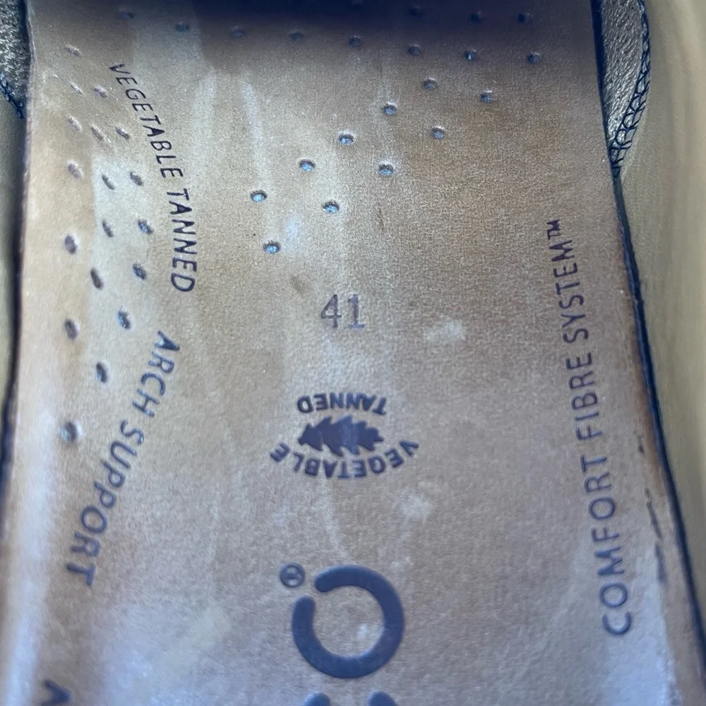 Ecco leather shoes